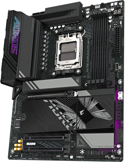 Gigabyte X870E AORUS ELITE WIFI7 ATX Motherboard for AMD Socket AM5 CPUs
